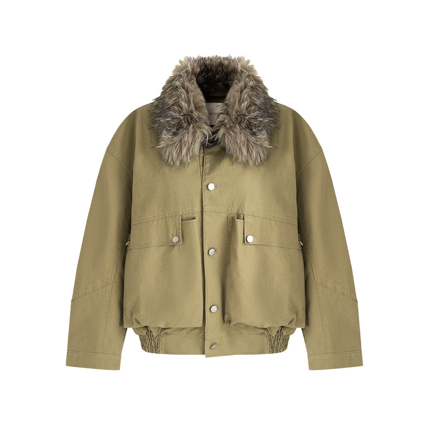 unspoken_Thick_Fleece_Lined_Fur_Collar_Loose_Minimal_Commuter_Women_Sage_Puffer_Jackets_MISSTT