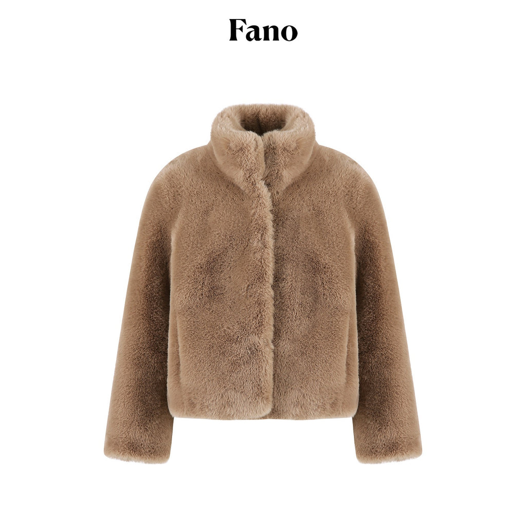 fano_Lightweight_Breathable_Khaki_Stand_Collar_Loose_Casual_Youth_Womens_Short_Coat_MISSTT