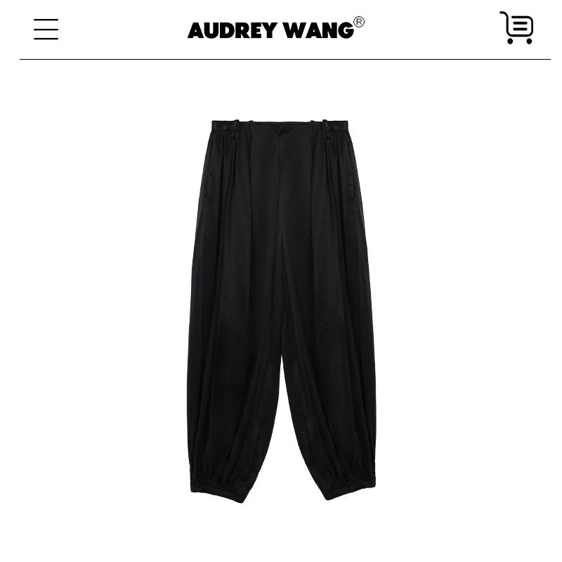 audreyyang_Soft_Cupro_Blend_Casual_Tapered_Jogger_Natural_Waist_Women_Sweatpants_MISSTT