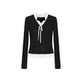 fano_Stretch_Viscose_Slim_Fit_Embroidered_V-neck_Workwear_Black_Long_Sleeve_Cardigans_MISSTT