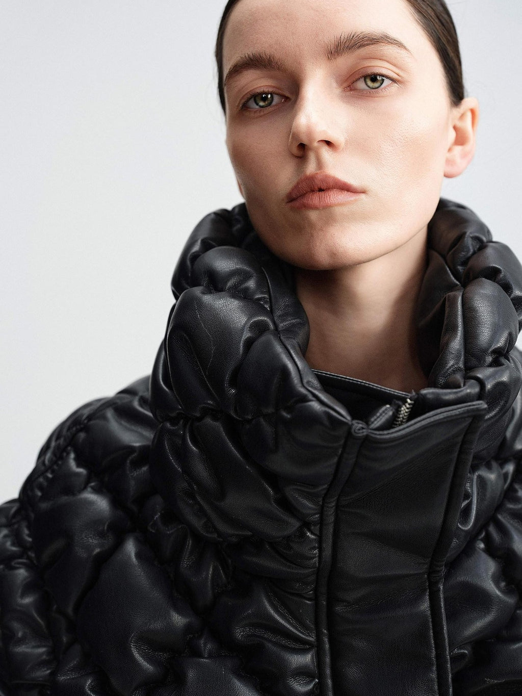 audreyyang 90 Percent Duck Down Thick Warm Casual Diamond Quilted Women Zipper Down Jackets