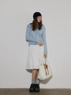 Lofi choose Soft Wool Blend Cozy Knit Button Front Relaxed Fit Office Women Cardigans