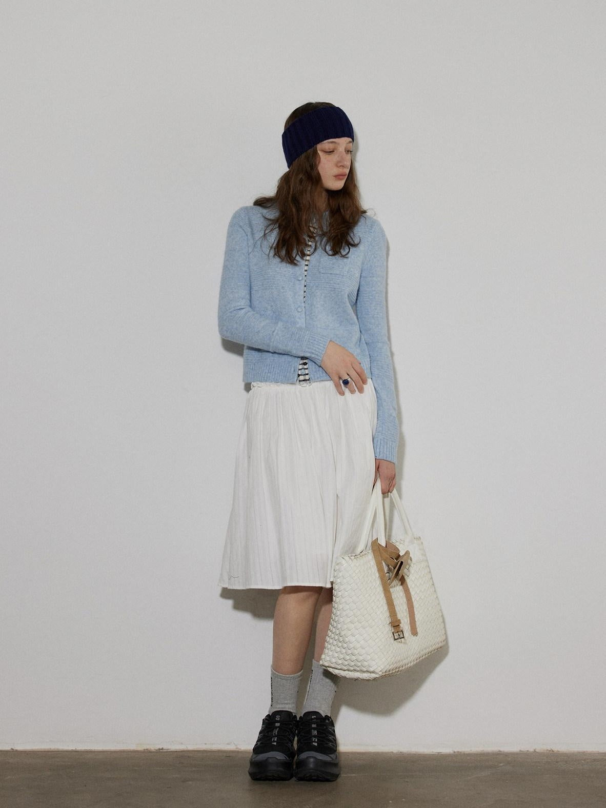 Lofi choose Soft Wool Blend Cozy Knit Button Front Relaxed Fit Office Women Cardigans