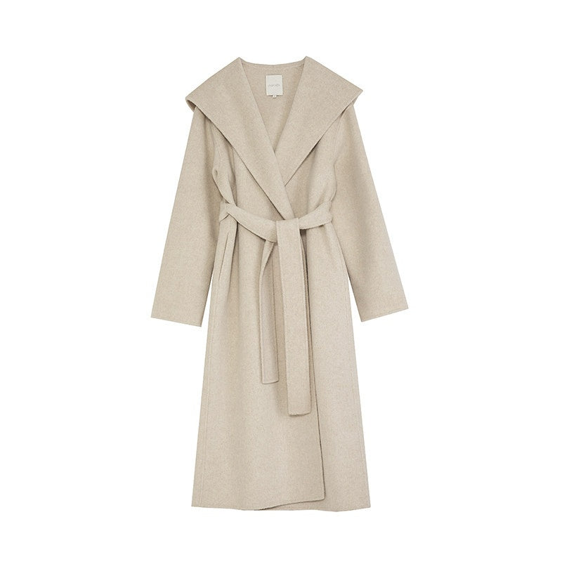 unspoken_Warm_Wool_Alpaca_Blend_Hooded_Straight_Long_Minimal_Commuter_Oatmeal_Wool_Coats_MISSTT