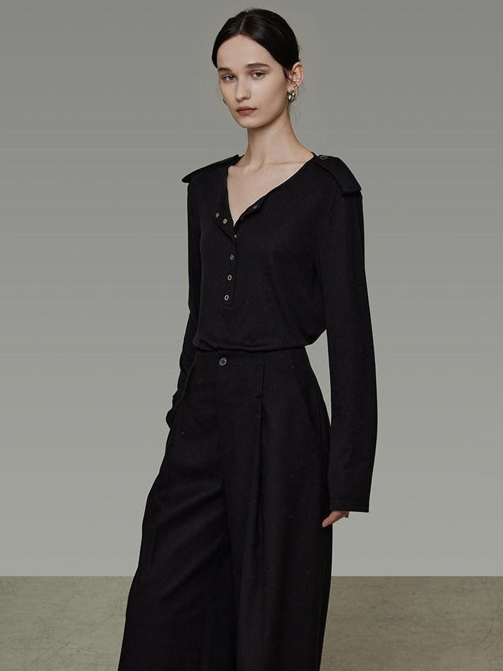 unspoken Breathable Skin Friendly Minimal Slim Fit Button Women Office Knitwear Cardigans