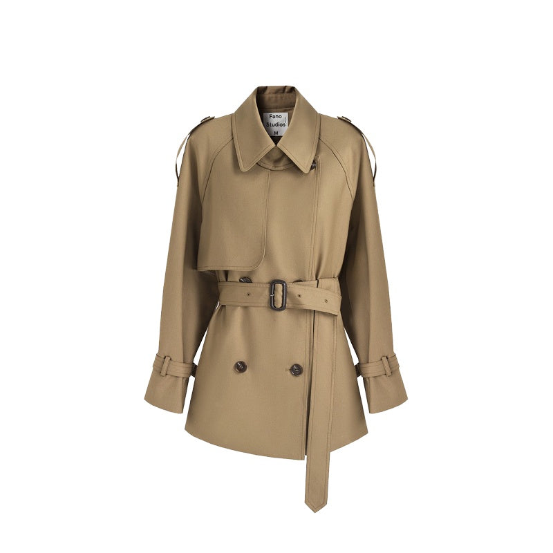fano_Double_Breasted_Button_Front_Minimal_Commuter_Straight_Women_Khaki_Short_Coat_MISSTT