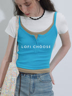 Lofi choose Slim Fit Commuter Sleeveless Outerwear For Women Tank Top Camisoles
