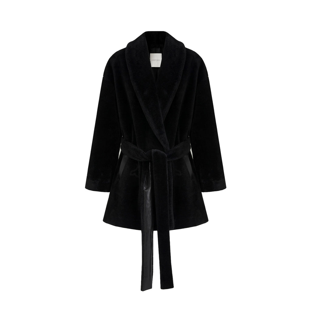unspoken_Warm_V-neck_Minimal_Commuter_Loose_Midlength_Women_Everyday_Black_Long_Coats_MISSTT