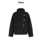 fano_Soft_Wool_Blend_Korean_Oversized_Lapel_Collar_Women_Office_Black_Solid_Short_Coat_MISSTT