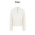 fano_Wool_Cashmere_Blend_Breathable_Loose_Half_Open_Collar_Women_Cardigans_MISSTT