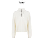 fano_Wool_Cashmere_Blend_Breathable_Loose_Half_Open_Collar_Women_Cardigans_MISSTT