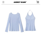 audreyyang_Lightweight_Lyocell_Wool_Slim_Fit_Solid_Women_Crew_Neck_Long_Sleeve_T-Shirts_MISSTT