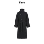 fano_Premium_Wool_Blend_Long_Notch_Collar_Relaxed_Black_Korean_Women_Wool_Coats_MISSTT
