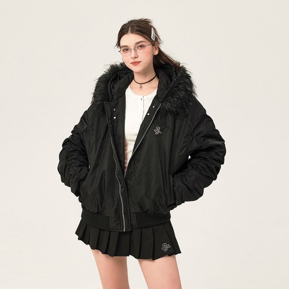 ikyou_Insulated_Fur_Trim_Hood_Minimalist_Straight_Cut_Urban_Warm_Nylon_Puffer_Jackets_MISSTT