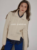 Lofi_choose_Cozy_Pullover_Relaxed_Fit_Commuter_Office_Knit_Long_Sleeve_Beige_Navy_Sweaters_MISSTT