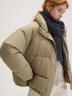 fano Light 150G 90 Percent White Duck Down Commuter Stand Collar Zipper Down Jackets