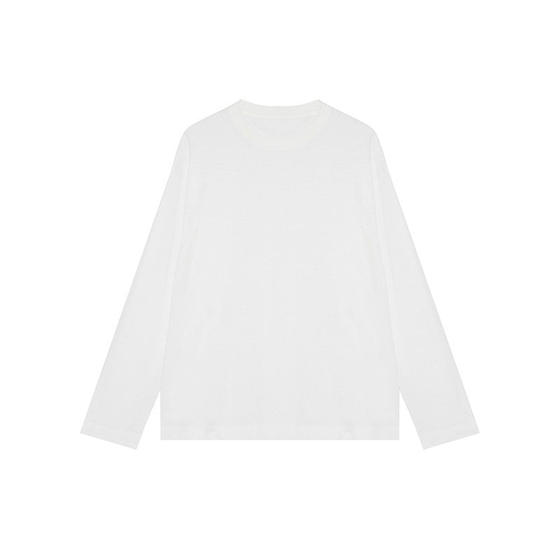 fano_Minimalist_100_Percent_Cotton_Loose_Crew_Neck_Women_Basic_Long_Sleeve_T-Shirts_MISSTT