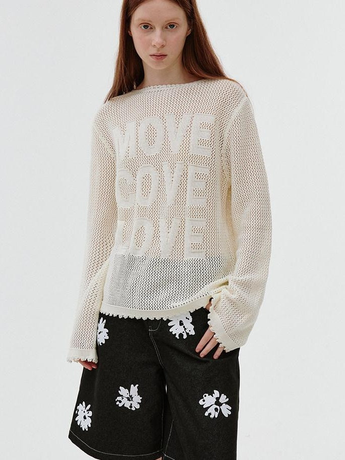 fano Lyocell Blend Loose Korean Commuter Crew Neck Letter Print Long Sleeve T-Shirts