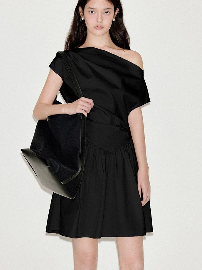 fano Casual Cotton A Line Sleeveless U Neck Loose Waist Everyday Women Midi Dresses
