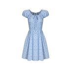 fano_Sweet_High_Waist_Puff_Sleeve_A_Line_Floral_Square_Neck_Poly_Cotton_Midi_Dresses_MISSTT