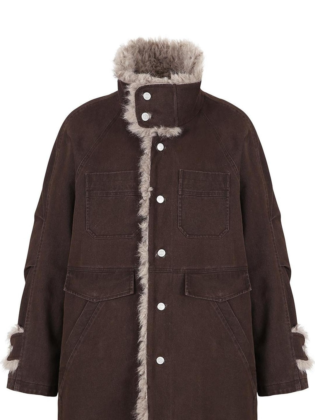 fano 90 Percent White Duck Down Warm Workwear Straight Midlength Womens Down Jackets