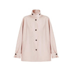 fano_Pure_Cotton_Relaxed_Commuter_Stand_Collar_Midlength_Peach_Pink_Trench_Coats_MISSTT