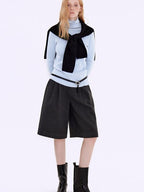 fano Soft Acrylic Blend Turtleneck Slim Fit Pullover Knit Women Everyday Sweaters