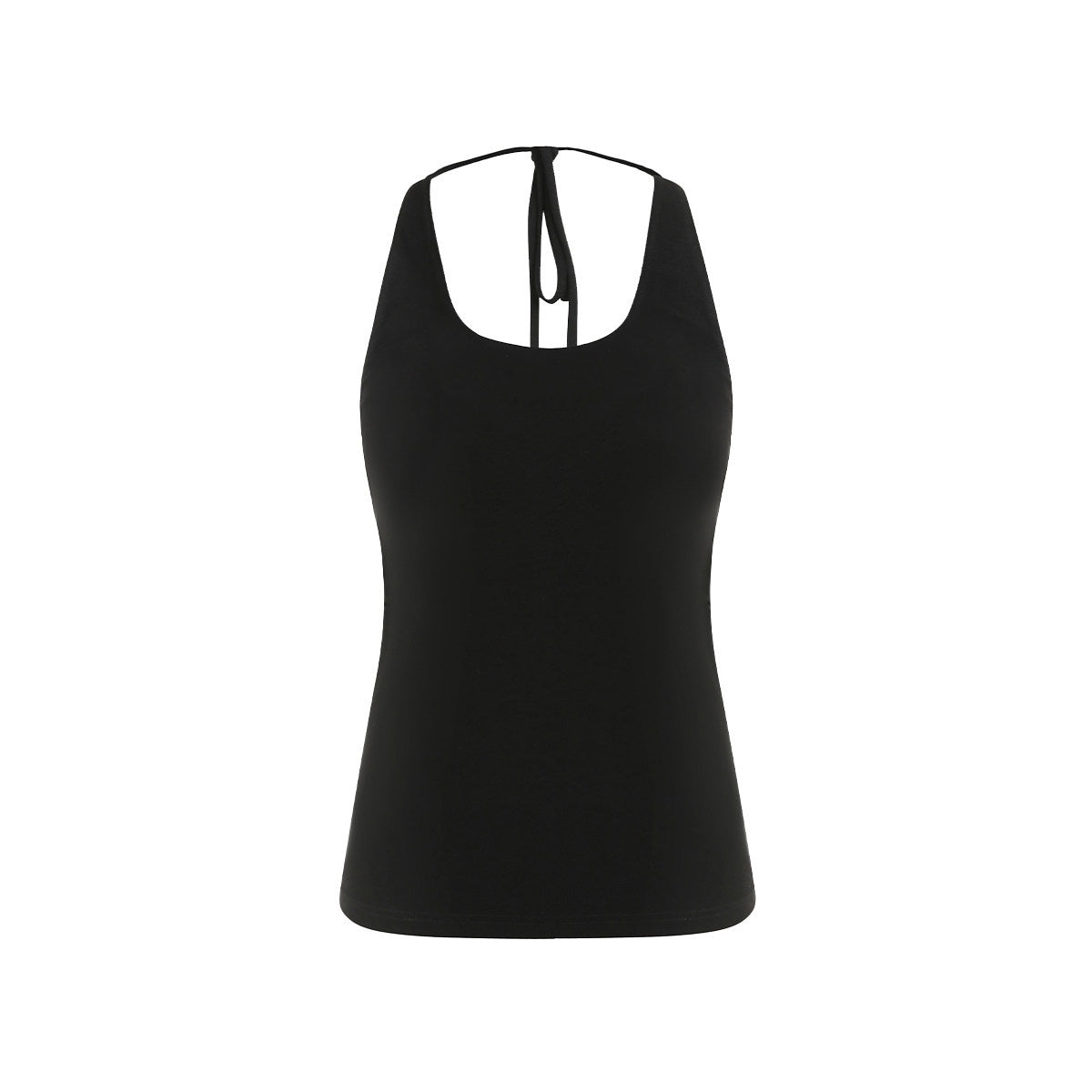 fano_Soft_Stretch_Viscose_Halter_Slim_Fit_Office_Layering_Black_Camisoles_MISSTT