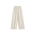 ikyou_Wrinkle_Resistant_Asymmetric_High_Waist_Loose_Straight_Commuter_Beige_Sweatpants_MISSTT