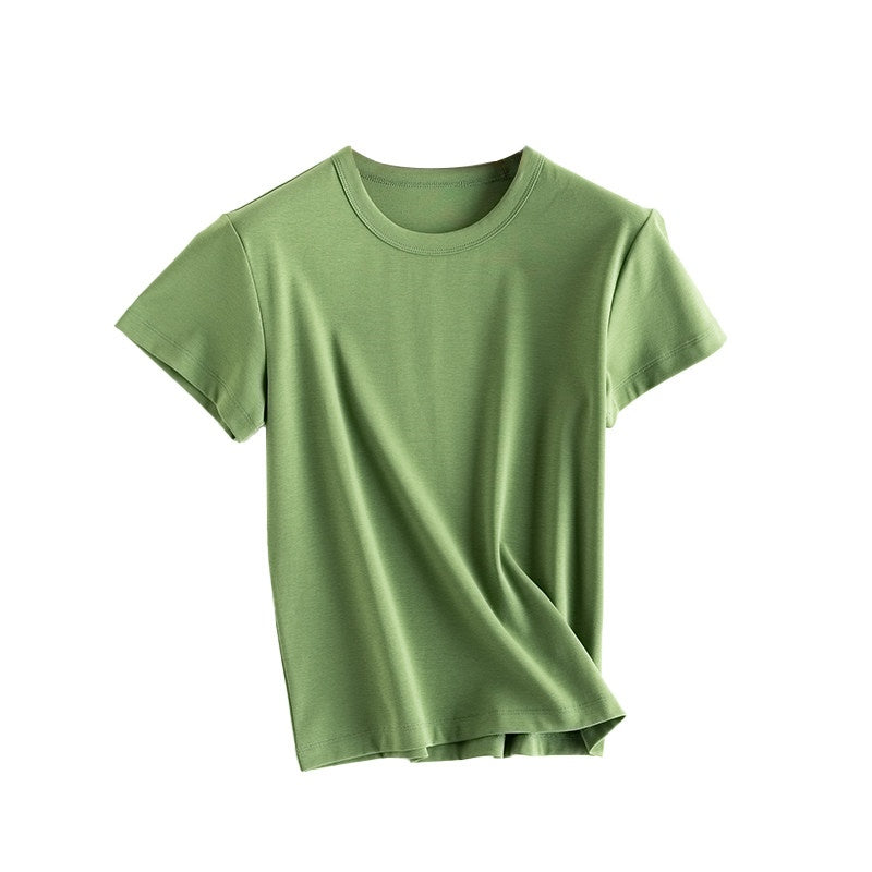 fano_Moisture_Wicking_Slim_Fit_Crew_Neck_Women_Cross_Print_Short_Sleeve_T-Shirts_MISSTT