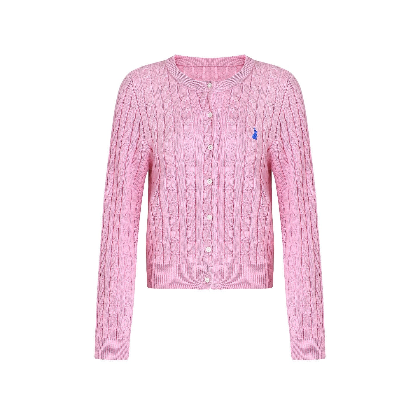 fano_Thermal_Wool_Blend_Straight_Fit_Round_Neck_Single_Button_Women_Knit_Cardigans_MISSTT