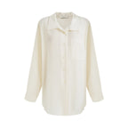 unspoken_Breathable_Lyocell_Relaxed_Button_Collar_Patch_Pocket_Women_Beige_Shirts_MISSTT