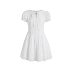 fano_Pure_Cotton_Breathable_Korean_Workwear_A_Line_Round_Neck_White_Midi_Dresses_MISSTT