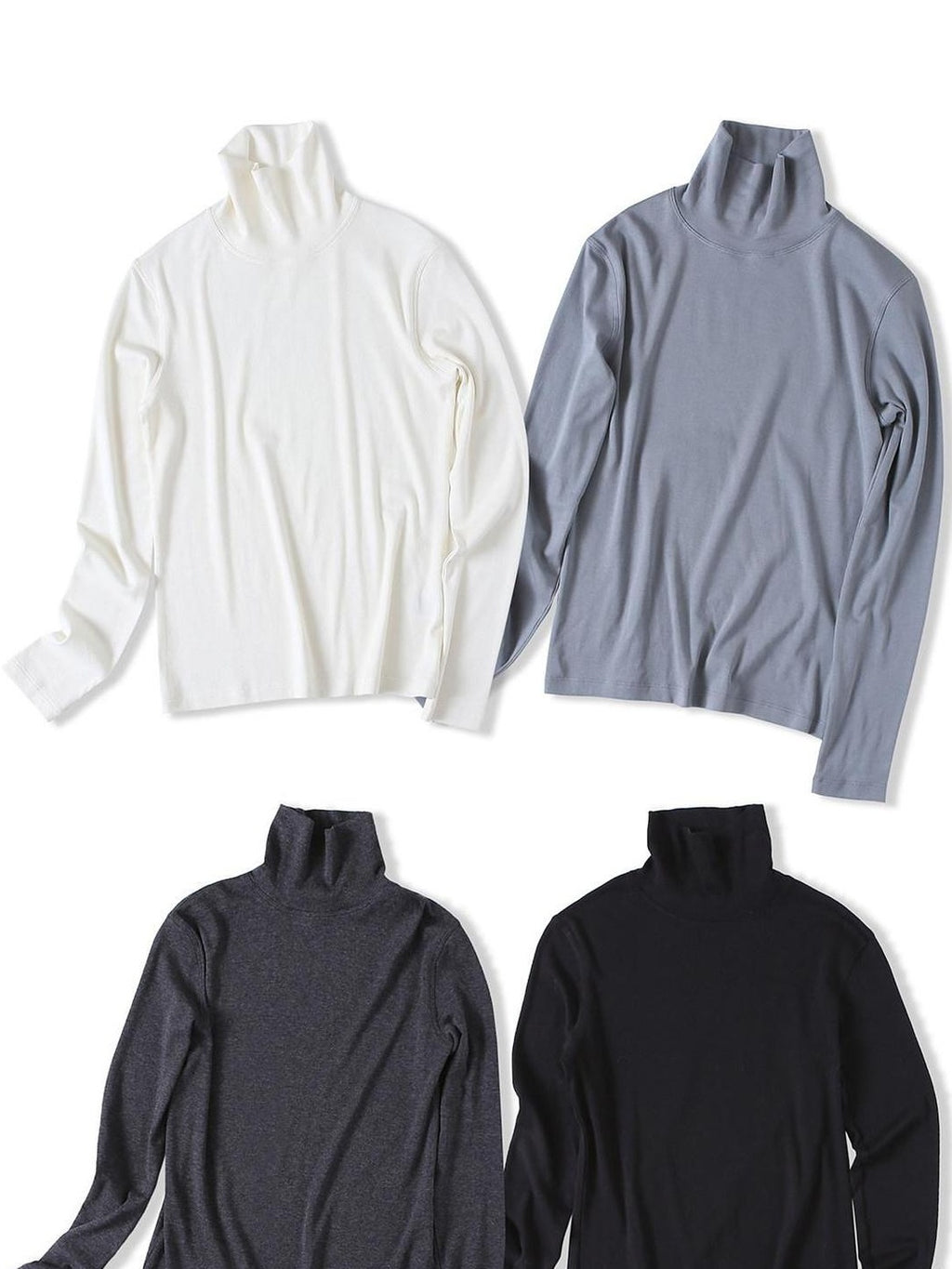fano Cotton Cashmere Blend Slim Fit Casual High Neck Women Knit Pullover Sweaters