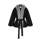 unspoken_Premium_Warm_90_White_Duck_Down_Loose_Lapel_Tie_Front_Women_Black_Down_Jackets_MISSTT