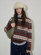 Lofi choose Pure Cotton Relaxed Fit Colorblock Plaid Collared Women Long Sleeve Shirts