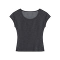 fano_Soft_Stretch_Polyester_Round_Neck_Minimalist_Women_Black_Basic_Crop_Tops_MISSTT