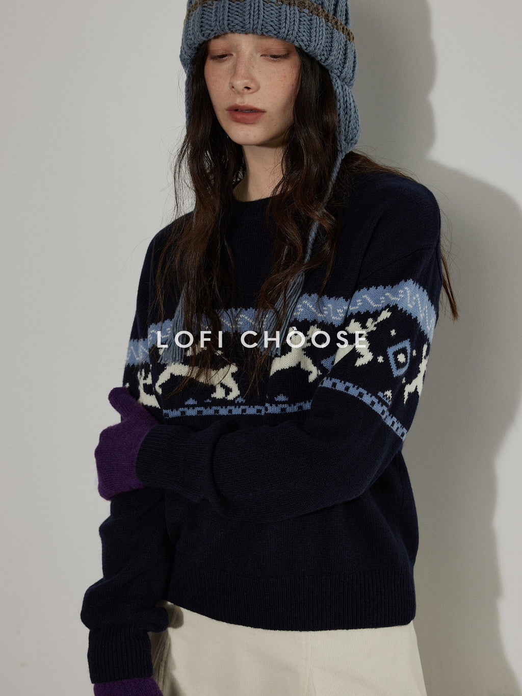 Lofi_choose_Cozy_Thick_Knit_Pullover_Loose_Fit_Commuter_Crew_Neck_Navy_Sweaters_MISSTT