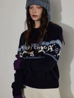 Lofi_choose_Cozy_Thick_Knit_Pullover_Loose_Fit_Commuter_Crew_Neck_Navy_Sweaters_MISSTT