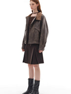 someone sometimes Viscose Wool Blend Slim Fit A Line Mid Waist Lined Women Tan Midi Skirts