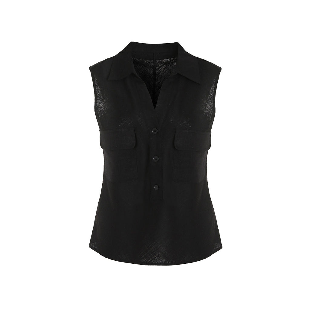 fano_Breathable_Viscose_Linen_Blend_Slim_Fit_Office_Commuter_Solid_Tank_Tops_MISSTT