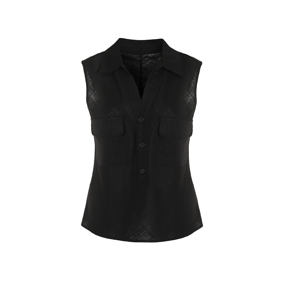fano_Breathable_Viscose_Linen_Blend_Slim_Fit_Office_Commuter_Solid_Tank_Tops_MISSTT
