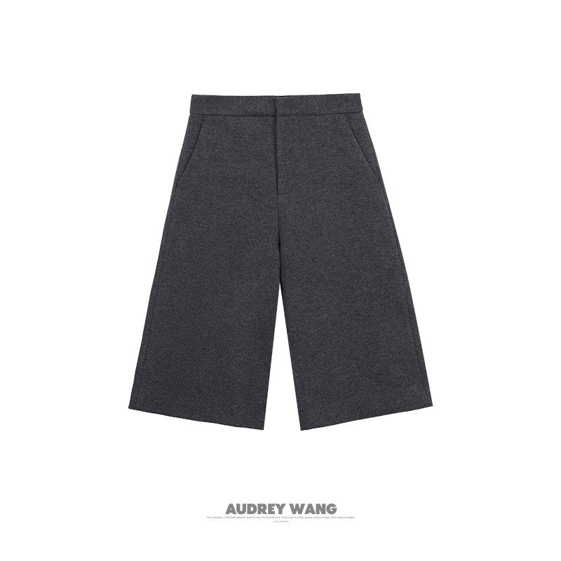 audreyyang_Wool_Blend_Minimalist_Wide_Leg_Natural_Waist_Womens_Workwear_Mid-Length_Shorts_MISSTT