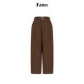 fano_Warm_Brushed_Cotton_Relaxed_Straight_Pocketed_Natural_Waist_Brown_Wide_Leg_Pants_MISSTT
