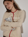 Lofi_choose_Cozy_Contrast_Trim_Rolled_Cuff_Relaxed_Fit_Office_Women_Knit_Button_Cardigans_MISSTT
