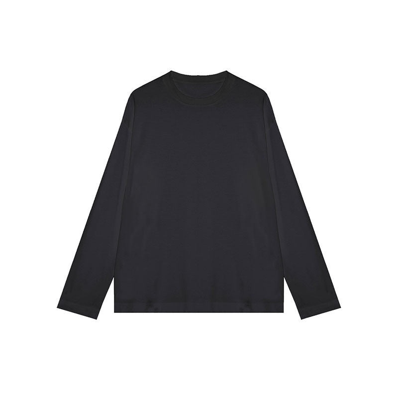 fano_Minimalist_100_Percent_Cotton_Loose_Crew_Neck_Women_Basic_Long_Sleeve_T-Shirts_MISSTT