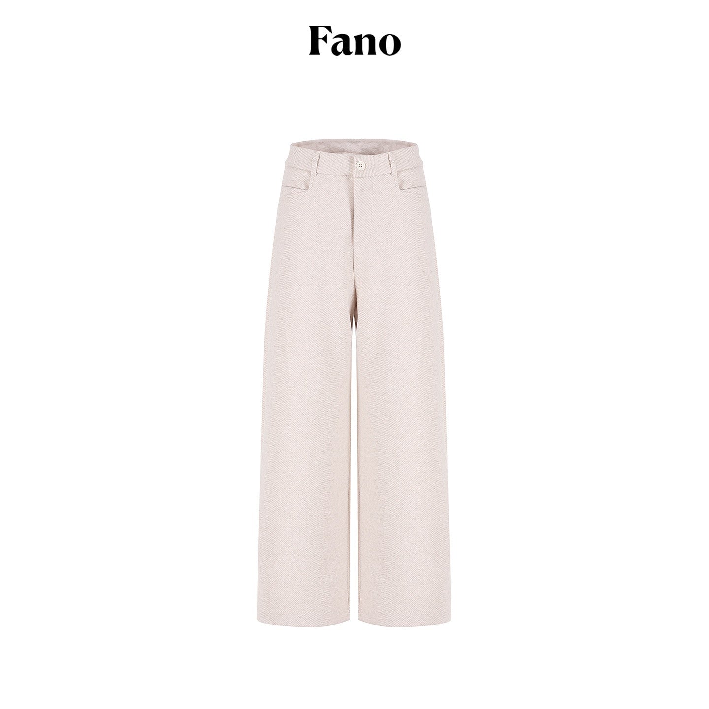 fano_Soft_Knit_Polyester_Beige_Natural_Waist_Casual_Wide_Leg_Women_Sweatpants_MISSTT