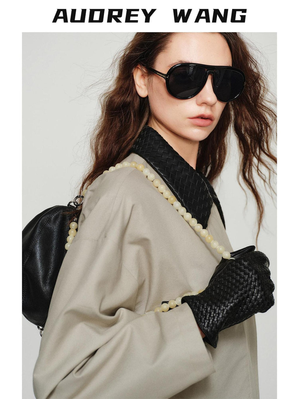 audreyyang Lightweight Casual Long Sleeve Women Nylon Cotton Light Gray Bomber Jackets
