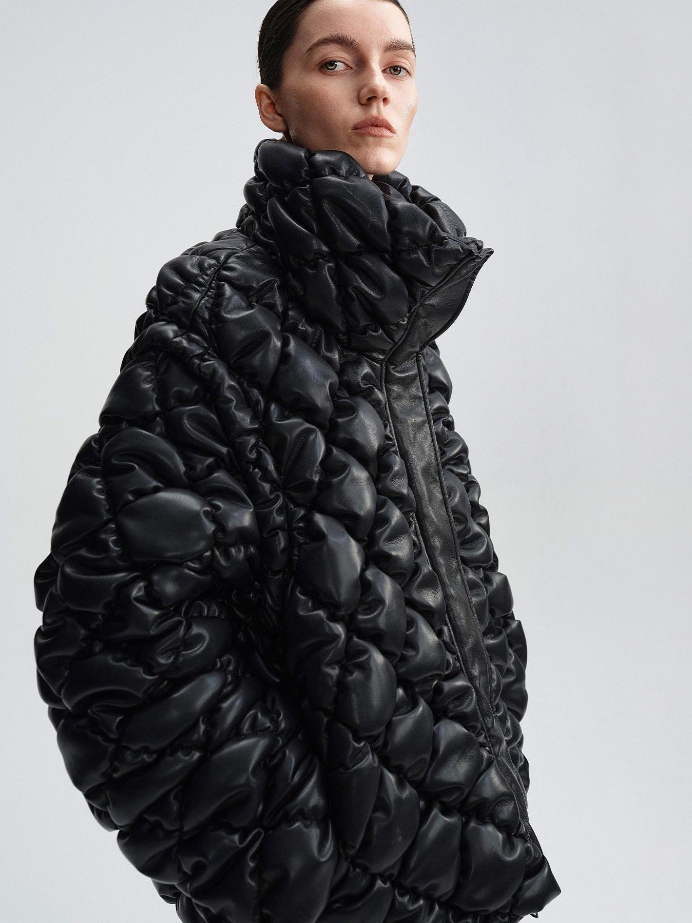 audreyyang 90 Percent Duck Down Thick Warm Casual Diamond Quilted Women Zipper Down Jackets
