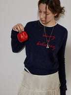 Lofi choose Colorblock Pullover Relaxed Fit Commuter Crewneck Casual Office Sweatshirt